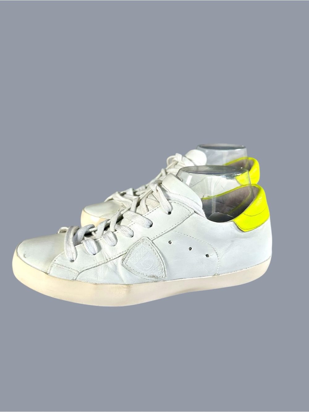 Philippe Model Paris Women’s Leather Gum Sole Sneakers